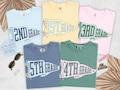 Teacher Team Shirts, Comfort Colors Back to School Shirt, Grade Level Team Tees, Teacher Gift, First Second Third Fourth Fifth Grade
