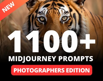 1100+ Midjourney Prompts for Photographers | AI Art | Midjourney Prompt | Midjourney AI Art | Digital Art | Art Print | Generate AI Art