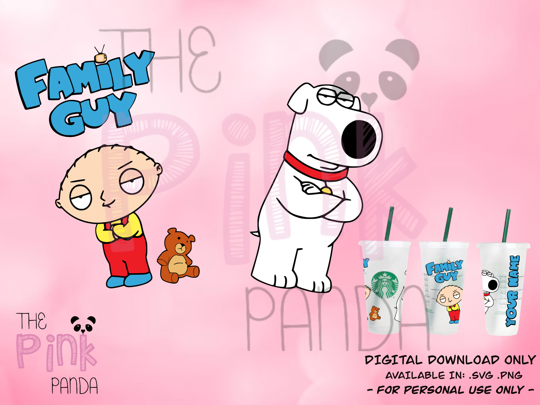 Brian and Stewie Svg - Etsy, image size:2160x1620