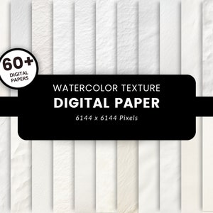 Weiße Digitale Papiere | Aquarell Papier Texturen | Papier Digitaler Hintergrund | digitalisiertes Papier | weißes Strukturpapier | digitales Papier