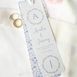 Regalo para invitados de boda, marcapáginas de recuerdo de boda personalizado, marcapáginas de recuerdo, elegantes tarjetas de lugar de boda