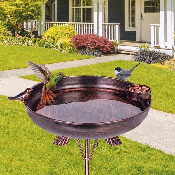 Bird Bath Outdoor Etsy