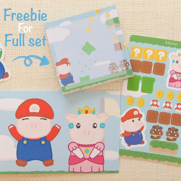 Mario Sheet Set Etsy