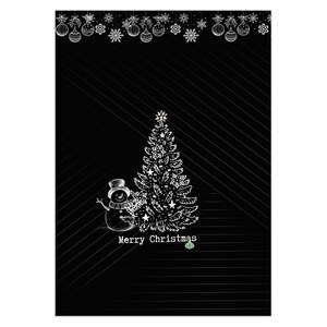 Kerstwenskaart Snowy Marry