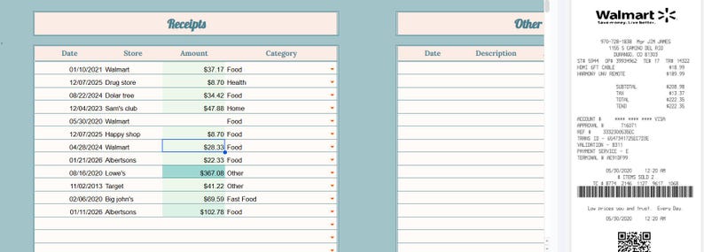 Receipt Scanner and Budget Dashboard for Google Sheets image 6