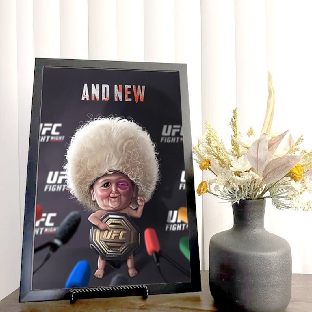 Hasbulla Mini Khabib Hasbullah Magomedov UFC Champion Poster - Etsy