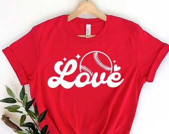Baseball Mom Shirt, Love Baseball, Mothers Day Gift