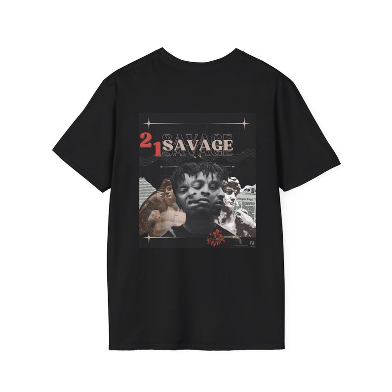 21 Savage Tshirt, American Dream Album Merch Tee, Unisex Crewneck Shirt ...