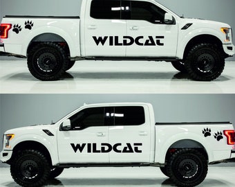 Ford Ranger Wildtrack ,Ford Raptor SVT Decal,Ford Wild Trak, Vinyl Decal Sticker Bumper Ford Raptor Claw  Decal 5pcs tag sets