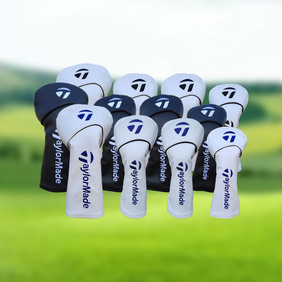 Taylormade Golf Headcovers Driver Head Cover Leather Etsy UK