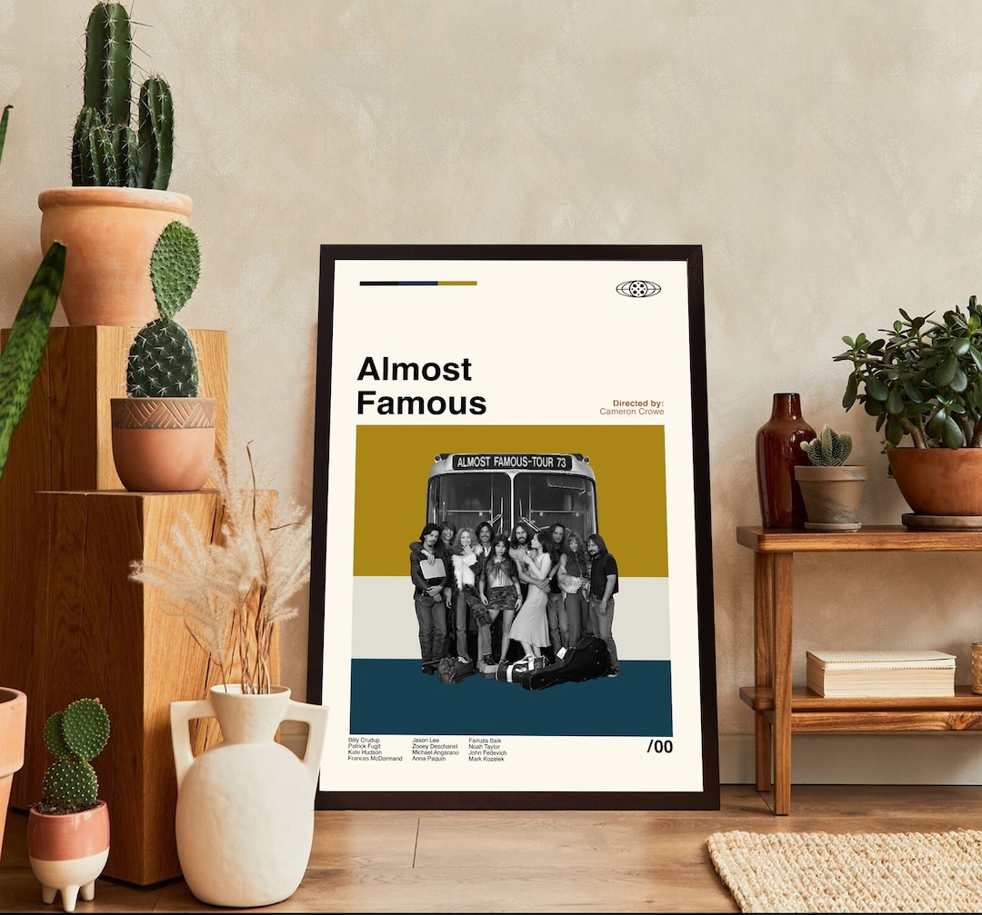 Almost Famous Movie, Almost Famous Poster, Almost Famous Gifts, Retro