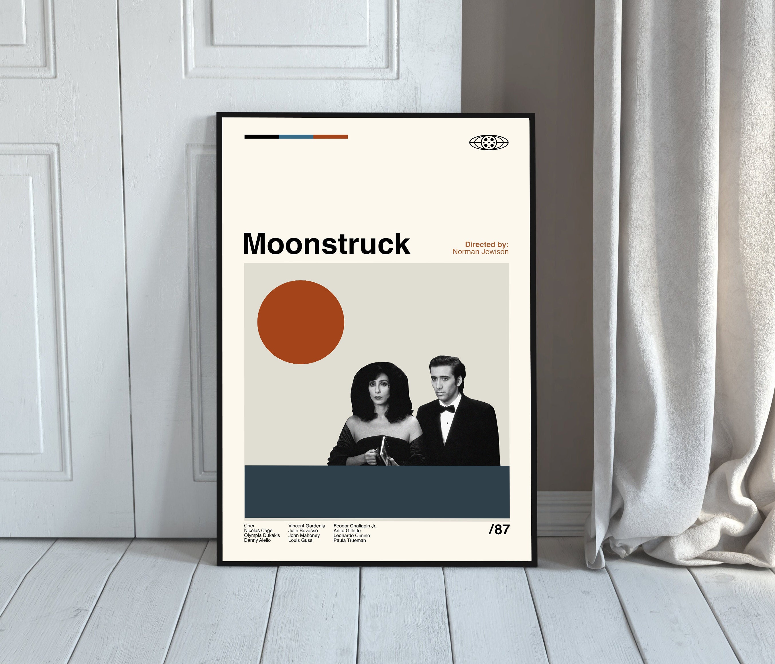 Moonstruck Poster, Moonstruck Movie Poster, Vintage Poster, Film Poster ...