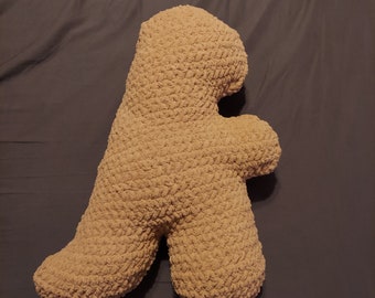 Crocheted Dino Nugget Pillow