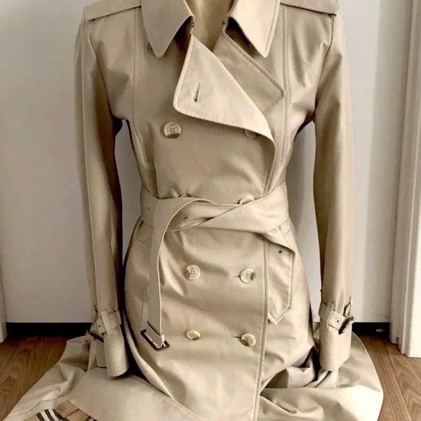 Vintage Burberrys Trenchcoat Damen Beige Prorsum Label