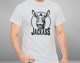 Jackass, asino, maglietta unisex in cotone pesante