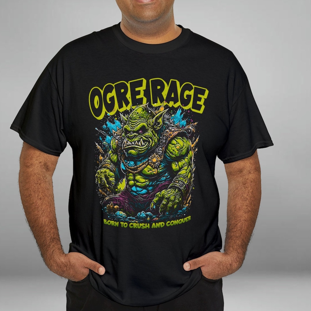 OGRE RAGE, Unisex Heavy Cotton Tee - Etsy