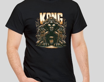 King Kong Throne, Unisex Heavy Cotton Tee