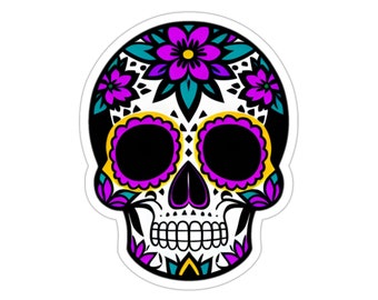 Naklejki z napisem „Dzień Zmarłych”, „Dia de los Muertos”