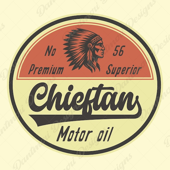 Vintage 50s Gas Station Logos, Retro Oil Labels (digital Download