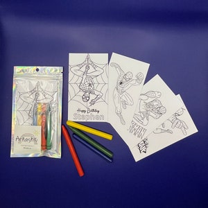 Coloring Book of Amazing Spiderman WOW Best Sale 2023 / 19 Pages / 