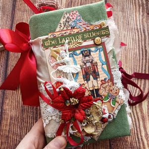 Red Junk Journal Handmade - Etsy Red Junk Journal Handmade - Etsy