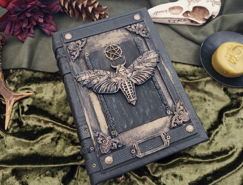 gothic witch spell book