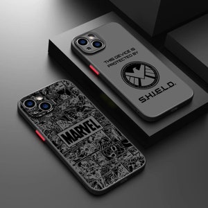 SuperHeros Cartoon Logo iPhone Case Phone Cover for iPhone 15 14 13 12 11 Pro Max 13 12 Mini XR X 7 8 SE Silicone Soft Apple Phone Cover