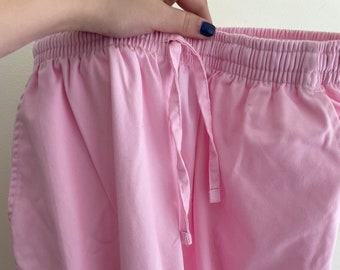 Oversized pink pants