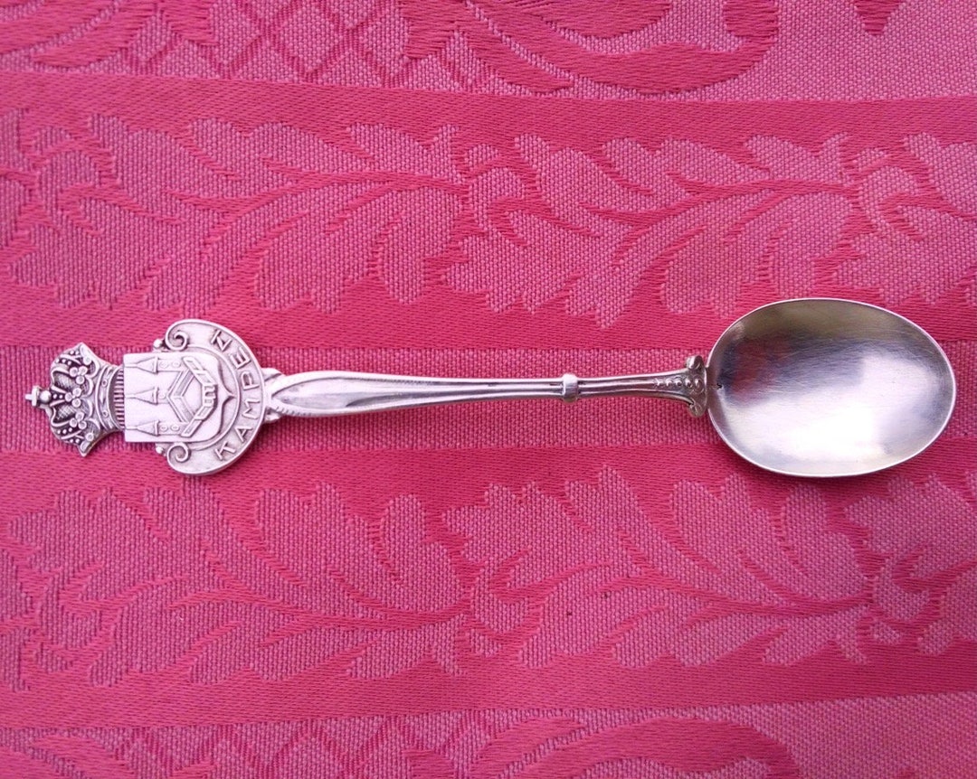 Silver Souvenir Spoon From Kampen. Etsy