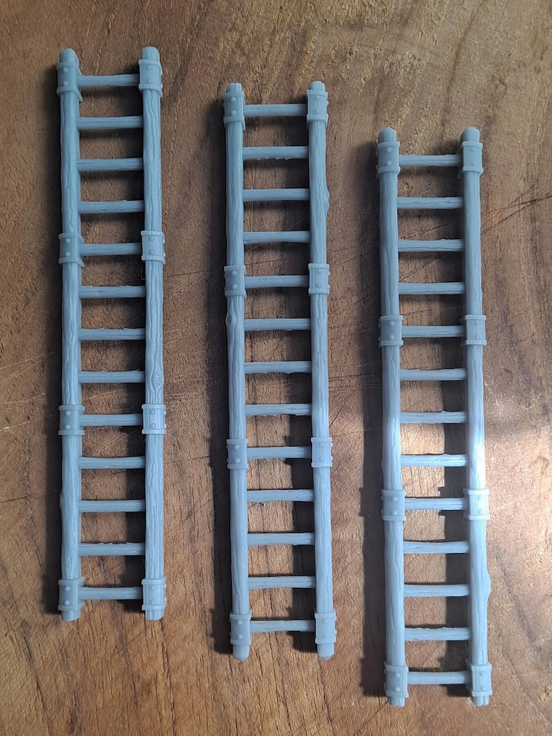 Ladder, Stepladder, Steps, Wood Effect, Terrain, Scenery, Miniature ...