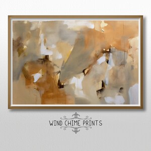 Abstract Art Print / Earth Tones Painting / Minimalist Art / Landscape Wall Art / Printable Wall Art / DIGITAL DOWNLOAD / #0111