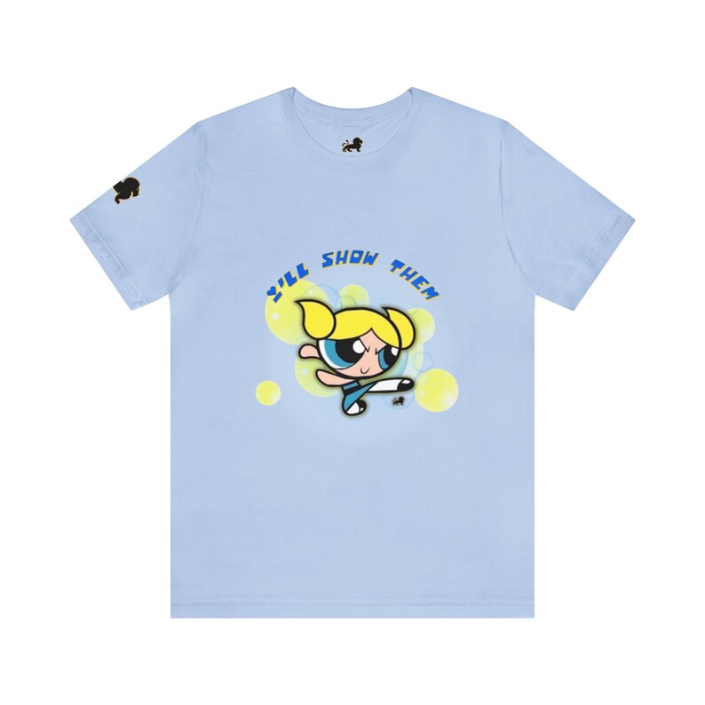 BUBBLES Powerpuff Girls Unisex Jersey Short Sleeve Tee Etsy
