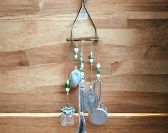 For the Love of Potatoes Vintage Silverware Cutlery Wind Chime Indoor Outdoor Vintage Items