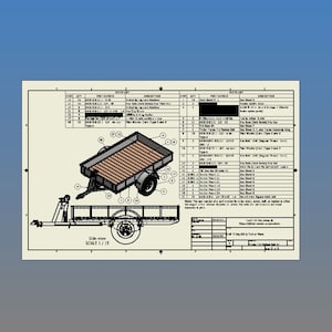 Trailer Loading Plan.pdf Utility 5x8 Tilt Open Box Trailer Fabrication Instructions Plans 1.22 ...