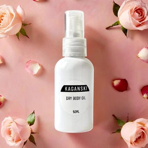 Dry Body Oil with Centella & Calendula – Fast-Absorbing, Aromatic Moisturizing Oil for Glowing Skin