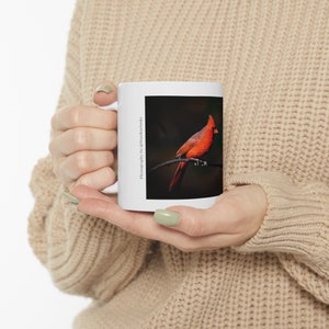 Northern Cardinal Coffee 11 oz Mug