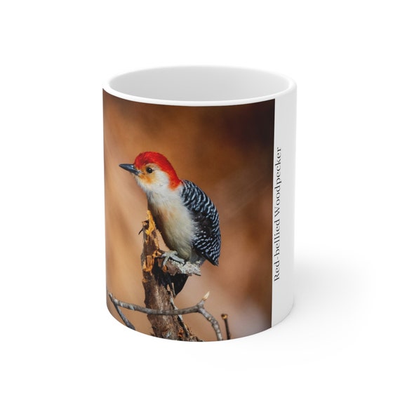 The Woodpecker Pecks Coffee Mug