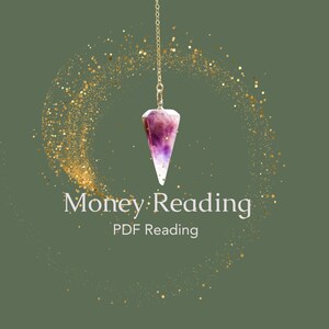 Psychic Money Reading - Spirit Guides insight - UK Medium - Abundance Guidance using Pendulum Divination