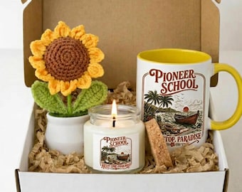 Gift box for Pioneer School 2026 gift for JW coffee lover gift set with candle JW gift pioneer service school PSS2026 customized name mug