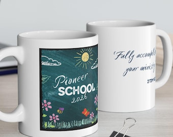Pioneer School 2026 Mug personalized pioneer school coffee cup for 2026 JW gifts for men JW gifts for women pioneers