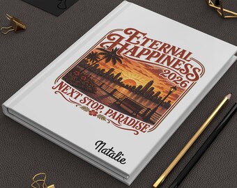 Eternal Happiness 2026 Stationery Personalized JW Convention Journal Custom Name Bible Verse Notebook Jehovahs Witness gifts for Bible study