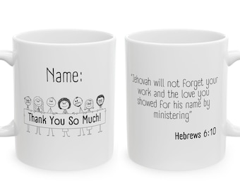 JW Elder Thanks for looking after the flock mug Overseer Elders Shepherding gift Thank you gift for gift in men elder appreciation present