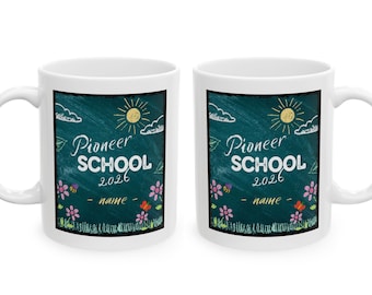 Pioneer School 2026 Mug personalized pioneer school coffee cup for 2026 JW gifts for men JW gifts for women pioneers