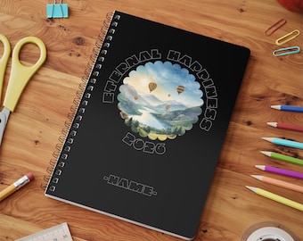 Eternal Happiness 2026 notebook Personalized JW Convention note pad Custom Name Bible Verse Notebook Jehovahs Witness gifts for baptism JW