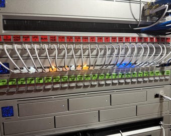 Ubquiti Patch Panel Magnetic Label Unifi