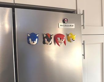 Sonic the Hedgehog refrigerator magnets