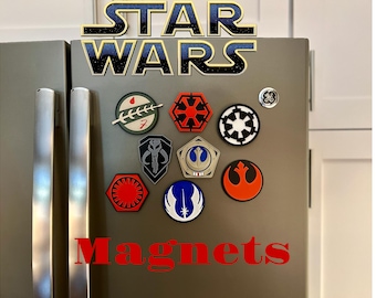 Star Wars Factions Refrigerator Magnets