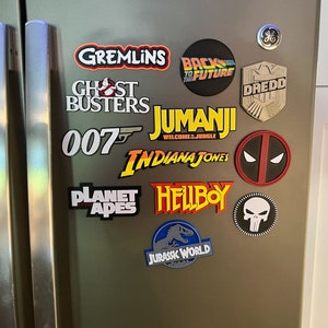 Vintage Movie Fan Art  Magnets: Cult Classic Films