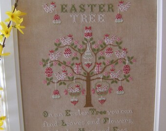Easter Tree by Cuore e Batticuore - Counted cross stitch pattern - Hard copy