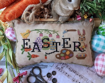 When I Think of Easter by Puntini Puntini - Counted cross stitch pattern - Hard copy